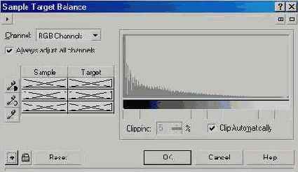  Sample/Target Balance (  )