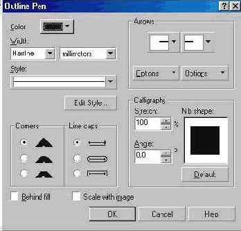  Outline Pen ( )